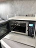 美的（Midea）微波爐烤箱國家補貼一級能效不銹鋼內膽900W濕度感應 家用平板快捷菜單25L  PC23M8 曬單實(shí)拍圖