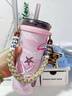 BLOOMMARK吸管保溫杯女生高顏值大容量便攜車(chē)載水杯2026新款杯子-荔礁星夢(mèng) 曬單實(shí)拍圖