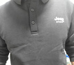JEEP SPIRIT吉普長(cháng)袖T恤男秋冬季男裝翻領(lǐng)打底衫韓版上衣服 黑色加絨 XL 曬單實(shí)拍圖