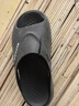 回力男款運動(dòng)拖鞋男士厚底防滑耐磨夏季外穿夏天戶(hù)外沙灘男式男鞋 黑色（柔軟回彈） 40-41 曬單實(shí)拍圖