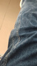 真維斯（Jeanswest）牛仔褲男秋冬新款直筒寬松彈力舒適高端男褲中青年休閑長(cháng)褲子男 602藍色 34 碼(2尺7) 曬單實(shí)拍圖