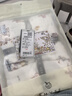 嫚熙（EMXEE）嬰兒紗布浴巾純棉寶寶洗澡巾新生兒童浴巾 新生鵝95cm 曬單實(shí)拍圖