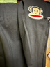 大嘴猴（paul frank）運動(dòng)褲時(shí)尚潮流百搭直筒束腳休閑褲男 黑色束口   2XL 曬單實(shí)拍圖