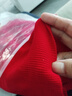 恒源祥秋冬季100%純羊毛衫女洋氣大碼打底衫紅色毛衣寬松內搭羊毛針織衫 酒紅色 4XL 【建議158-175斤穿】 曬單實(shí)拍圖
