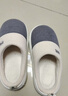 潔麗雅（Grace）棉拖鞋男士秋冬季室內防臭防滑居家保暖厚底踩屎感拖鞋男款冬天 曬單實(shí)拍圖