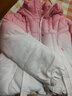 鹿王戀雪漸變連帽羽絨棉服女冬季2025新款小個(gè)子學(xué)生短款加厚保暖棉襖外套 漸變粉 L 110-130斤 曬單實(shí)拍圖