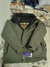 羅蒙（ROMON）戶(hù)外羽絨服男冬季加厚2025新款潮牌高級感防寒服休閑百搭工裝外套 軍綠色【品牌特價(jià)斷碼清倉撿漏】 2XL 165-180斤 曬單實(shí)拍圖