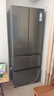 海爾（Haier）「小紅花系列」412L法式多門(mén)母嬰冰箱594mm專(zhuān)業(yè)超薄零嵌BCD-412WGHFDB5GYU1國家補貼 曬單實(shí)拍圖