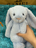 Jellycat害羞藍色邦尼兔 柔軟動(dòng)物毛絨玩偶公仔玩偶送禮娃娃新年生日禮物 害羞藍色邦尼兔 Medium 曬單實(shí)拍圖