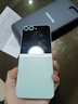 三星（SAMSUNG）ZFlip6折疊屏手機國行正品新款雙卡AI智能柔性平大視野 青薄荷 12GB+256GB 曬單實(shí)拍圖