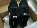 特步氫羽男鞋跑鞋透氣旅游鞋跑步鞋舒適輕便防滑耐磨減震男鞋子運動(dòng)鞋 黑色-9078 40 曬單實(shí)拍圖