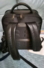 博牌雙肩包頭層牛皮商務(wù)背包男16英寸電腦包旅行書(shū)包節日禮物送老公 曬單實(shí)拍圖