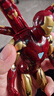 漫威（Marvel）手辦7寸鋼鐵俠MK85160802可動(dòng)模型手辦擺件男孩生日禮物 曬單實(shí)拍圖