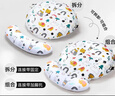 盟石（cute stone）斜坡枕嬰兒喂奶神器防吐奶斜坡墊新生兒寶寶輔助枕可趴可躺防脹氣 【動(dòng)物森林】 加長(cháng)款 A類(lèi) 雙面可拆洗+固定帶 曬單實(shí)拍圖