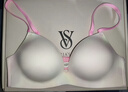 維多利亞的秘密 維密PINK 心動(dòng)杯 粉紅外擴文胸小胸顯大歐若風(fēng)舒適無(wú)痕聚攏內衣 5MYI淺粉色 11244766 S (70C/75A/75B) 曬單實(shí)拍圖