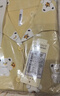 紅豆居家（Hodohome）女士7A抑菌卡通滿(mǎn)印睡衣女純棉家居服 月影黃 M 曬單實(shí)拍圖