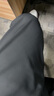 凡客誠品（VANCL）褲子男秋季寬松男褲重磅休閑褲男士垂感衛褲運動(dòng)直筒褲 麻灰 L 曬單實(shí)拍圖