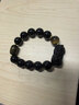 李居明烏金黑曜石貔貅手鏈招財手串男士串珠轉運珠本命年男女款生日禮物 曬單實(shí)拍圖