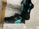 特步（XTEP）童鞋兒童運動(dòng)鞋校園高密鞋面訓練籃球鞋 黑/極光綠 37 曬單實(shí)拍圖