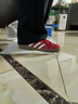 阿迪達斯（adidas）（adidas）三葉草男女鞋GAZELLE INDOOR低幫休閑鞋IF1808紅白36.5 曬單實(shí)拍圖