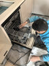 美的（Midea）【灶下V9 Pro】洗碗機嵌入式家用灶下103L升級一鍵洗烘蒸汽單消毒七星消殺105℃熱烘洗消一體機 曬單實(shí)拍圖