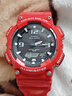 卡西歐（CASIO） 男表女表卡西歐手表男女情侶表學(xué)生時(shí)尚運動(dòng)表太陽(yáng)能雙顯電子表 太陽(yáng)能表：AQ-S810WC-4蛇年紅運 曬單實(shí)拍圖