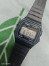 卡西歐卡西歐運動(dòng)防水復古經(jīng)典小方塊ins學(xué)生男女時(shí)尚腕表手表圣誕禮物 F-91W-1 曬單實(shí)拍圖