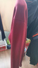 TEEK馬年本命年衣服重磅純棉男士衛衣國潮酒紅色生肖印花拜年喜慶外套 【加絨款】JY2933酒紅色 3XL 曬單實(shí)拍圖