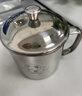 onlycook不銹鋼杯水杯帶蓋子 牛奶杯口杯316L不銹鋼兒童幼兒園寶寶杯 小豬 曬單實(shí)拍圖