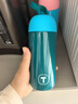 特百惠（Tupperware）暖茶提手杯350ML保溫杯男女學(xué)生兒童水杯子便攜圣誕禮物 復古綠 曬單實(shí)拍圖