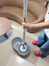 太太樂(lè )旋轉拖把桶套裝家用一拖凈免手洗2026新款加厚加粗吸水墩布木地板 40cm滌錦布條旋轉拖把【共3布】 曬單實(shí)拍圖
