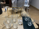 捷安璽玻璃杯耐高溫水杯套裝家用泡茶杯帶把手喝水啤酒杯子學(xué)生禮物 曬單實(shí)拍圖