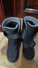 誼嘉寶雪地靴女2025冬季加厚加厚保暖東北旅游棉鞋防水防滑牛筋底媽媽鞋 黑色 加絨 36 加絨加厚，建議拍大一碼 曬單實(shí)拍圖