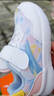 安踏兒童運動(dòng)鞋女?huà)胪?026春夏季新品魔術(shù)貼網(wǎng)面透氣軟底元氣跑鞋 【密網(wǎng)】安踏白/彩色J-6 26 鞋內長(cháng)16cm 曬單實(shí)拍圖