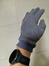 隨遠冬季男士德絨可觸屏手套加厚保暖騎行開(kāi)車(chē)韓休閑棉手套 男款德絨小標-灰色(帶觸屏) 均碼 曬單實(shí)拍圖