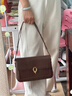 拉菲斯?。↙a Festin）2026新款包包大容量單肩斜挎真皮女包通勤腋下包生日情人節禮物 可可棕 曬單實(shí)拍圖