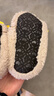 貝瑞加（Babyprints）嬰兒地板襪男女寶寶軟底學(xué)步襪室內早教襪套保暖隔涼鞋襪 卡其M 曬單實(shí)拍圖