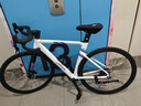 佳沃26款RX御夫座AURIGA鋁合金公路車(chē)全油碟剎24變速彎把單車(chē) 24款-白色（R5）-18速 M 凈身高171-177 曬單實(shí)拍圖
