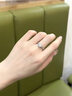 DR求婚鉆戒鉑金 FOREVER簡(jiǎn)奢六爪鉆石戒指節日禮物結婚訂婚戒指 50分 D-E色/極白 禮盒+證書(shū) PT950 活口(大小可調節) 曬單實(shí)拍圖