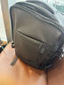 小米同款商務(wù)雙肩包男士大容量電腦包擴容防潑水皮膜高級感背包 黑色 曬單實(shí)拍圖