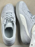 彪馬（PUMA）男鞋女鞋板鞋春季新款厚底顯高德訓鞋經(jīng)典潮流輕便低幫休閑鞋 402217-02/灰白 /曬圖退10 42 (270mm) 曬單實(shí)拍圖