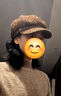 Mr DUCK織夢(mèng) 時(shí)尚百搭報童帽羊毛混紡法式貝雷帽 女士文藝畫(huà)家帽顯臉小 焦糖咖棕（報童帽）-MW567101 M (適合55-56cm頭圍) 曬單實(shí)拍圖
