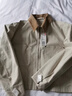 優(yōu)衣庫女裝休閑拉鏈短茄克/外套巴恩風(fēng)翻領(lǐng)時(shí)尚夾克 新款479208 32 深米色 XL /165/92A 曬單實(shí)拍圖