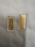 周大福小金磚黃金工藝金金條(工費0)約5.05g IF1753新年禮物 曬單實(shí)拍圖