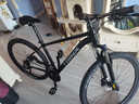 千里達M985山地車(chē)自行車(chē)禧瑪諾21速油壓碟剎青少年學(xué)生成人通勤上班單車(chē) 玄武黑 21速 27.5*17 推薦170-190cm左右 曬單實(shí)拍圖
