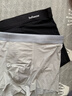 貓人男士?jì)妊澞斜z無(wú)痕涼感10A抑菌透氣褲衩大碼男生平角短褲頭禮盒 黑色+鉑灰+灰藍 10A抑菌冰絲 3條 XL （建議120斤-140斤） 曬單實(shí)拍圖