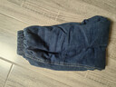 戴維貝拉【商場(chǎng)同款】?jì)和澴?023秋冬男童休閑牛仔棉褲夾棉加厚 曬單實(shí)拍圖