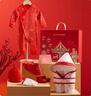 全棉時(shí)代嬰兒禮盒新生兒見(jiàn)面禮新年節慶嬰兒衣服滿(mǎn)月寶寶出生禮物 59碼 曬單實(shí)拍圖