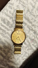 雷歐時(shí)（NEOS)超薄款鍍金石英手表時(shí)尚休閑商務(wù)復古簡(jiǎn)約大金表十大名表 30941金殼金帶金面 41mm 曬單實(shí)拍圖