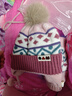 Lemonkid檸檬寶寶加厚護耳秋冬季防風(fēng)防寒男童女孩針織毛線(xiàn)可愛(ài)兒童保暖帽 櫻粉玫瑰紅【帽子+手套】 建議頭圍:50-54cm年齡3-8歲 曬單實(shí)拍圖
